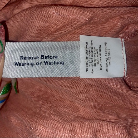 J. Crew Dusty Rose Ruffled Sleeveless Tank Top - Picture 4 of 4